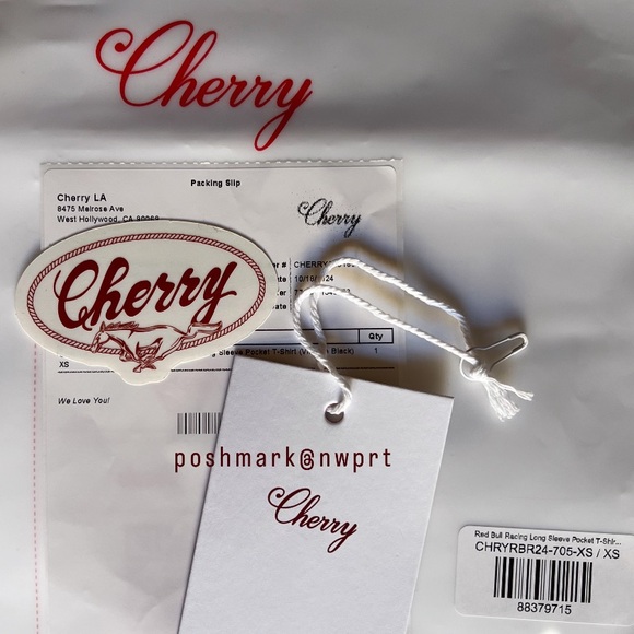 CHERRY LA 🏎️ Red Bull F1 Grand Prix Austin TX Los Angeles Faded Black Tee XS - Picture 12 of 16